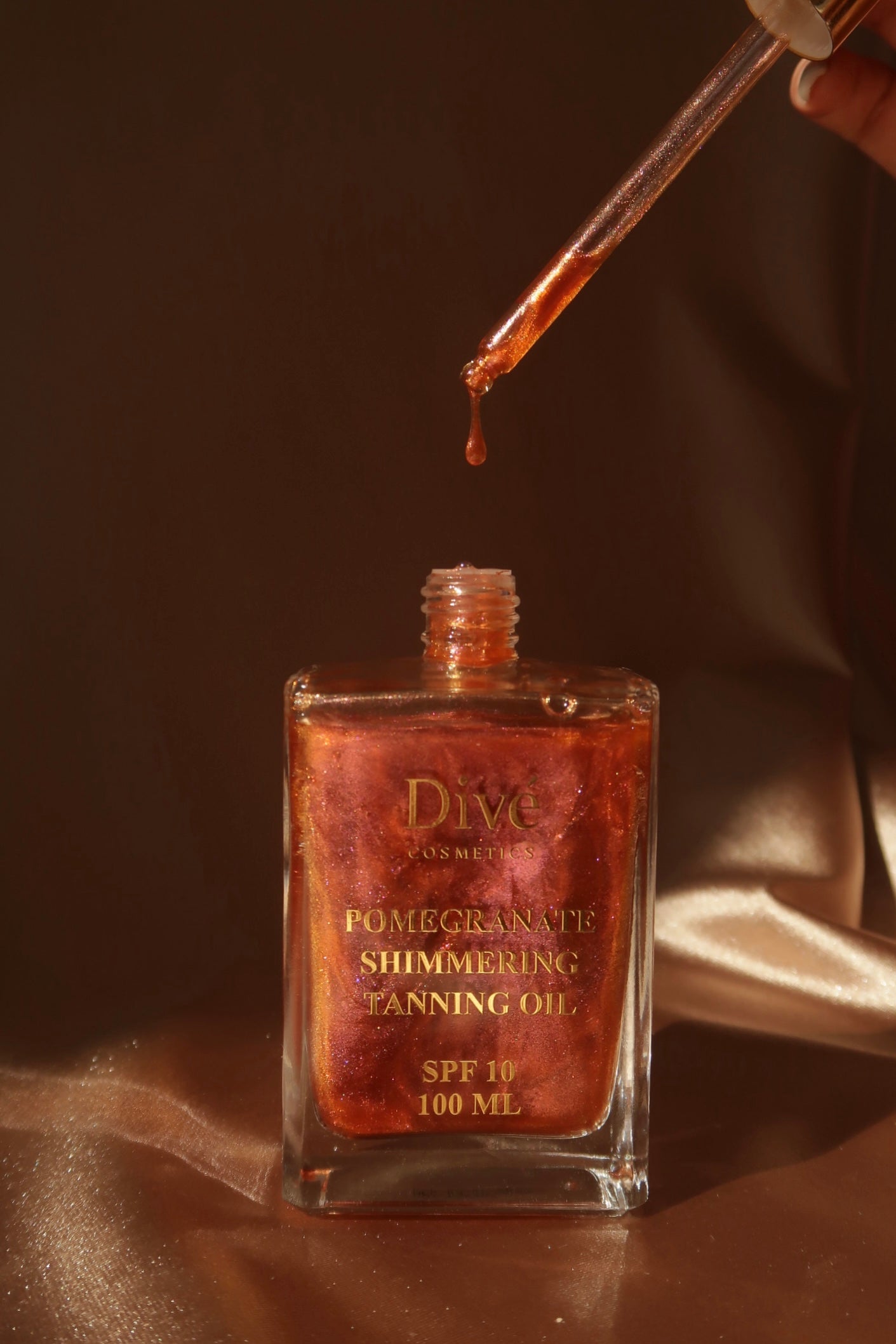 Pomegranate Shimmering Tanning Oil