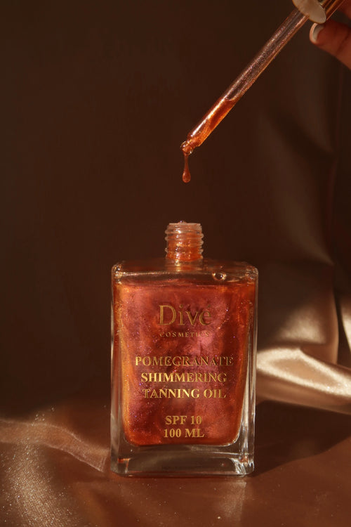 Pomegranate Shimmering Tanning Oil
